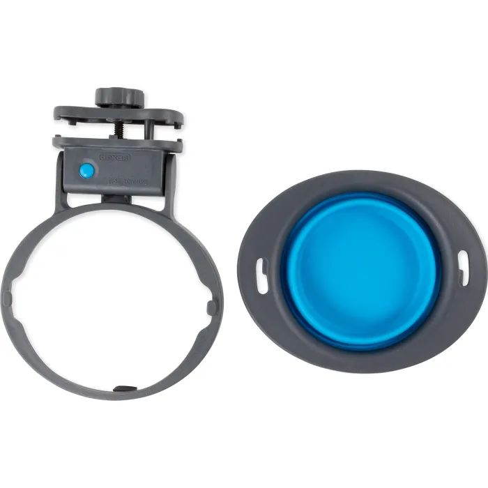 Посуда для собак Dexas Миска складная с креплением на клетку 240 мл голубая (0084297309206) изображение 4