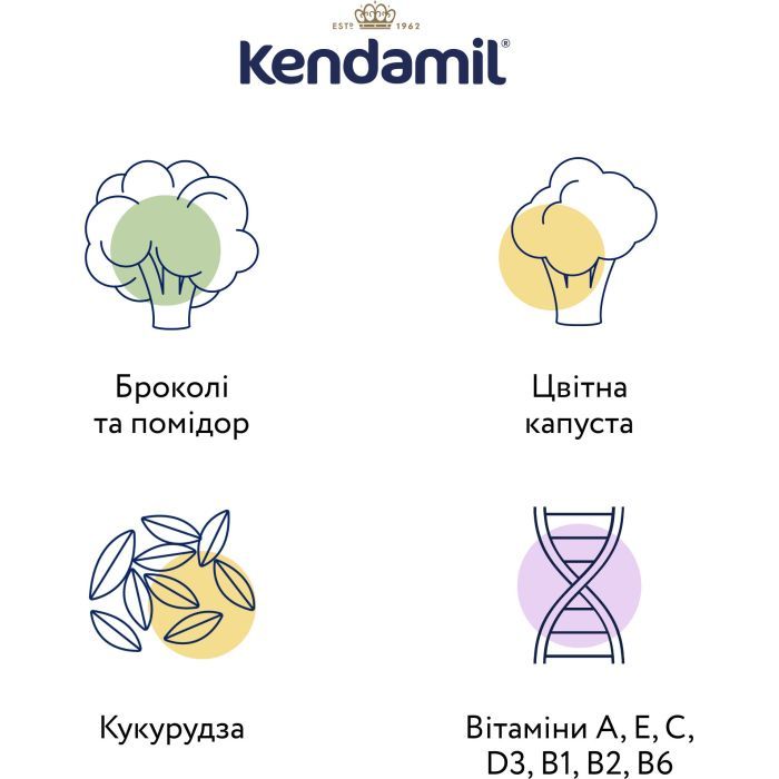 Детская каша Kendamil Молочная с овощами с 6 месяцев 150 г (92000153) изображение 5