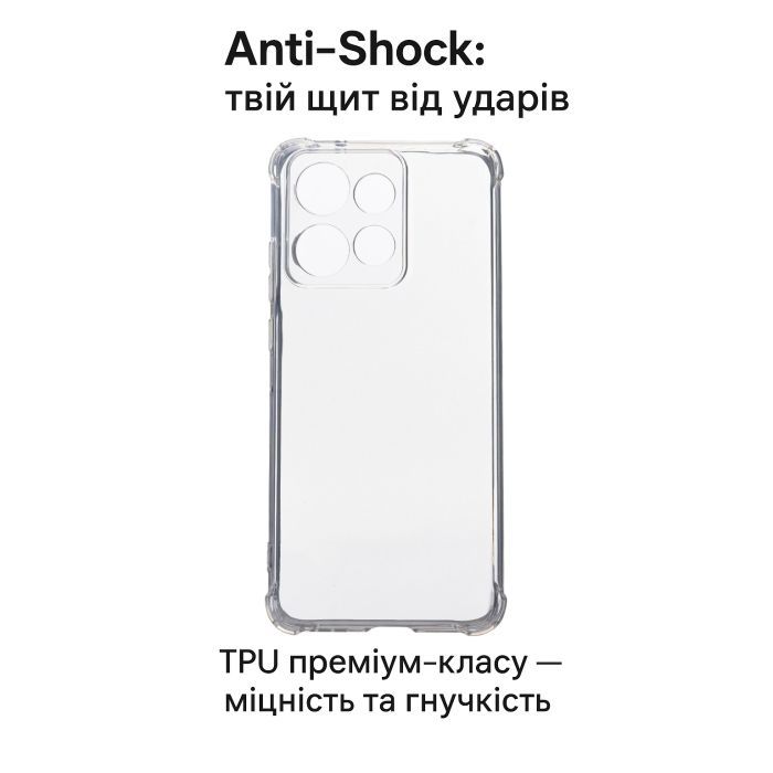 Чехол для мобильного телефона BeCover Anti-Shock Motorola Edge 60 Neo Clear (715068) изображение 5