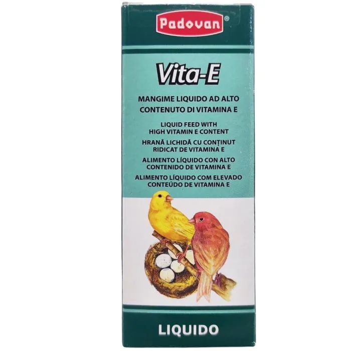 Корм для птиц Padovan Vita-e жидкий 30 мл (8001254005072)
