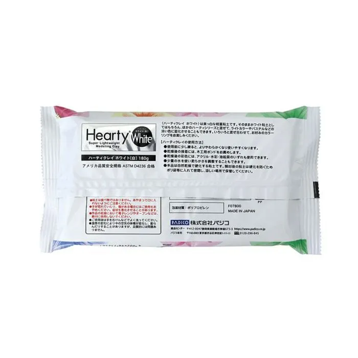 Пластика Padico NEW самозастигаюча Hearty, Біла, 180 г (4902498712501) изображение 2