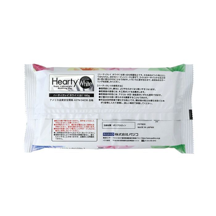 Пластика Padico NEW самозастигаюча Hearty, Біла, 180 г (4902498712501) зображення 4