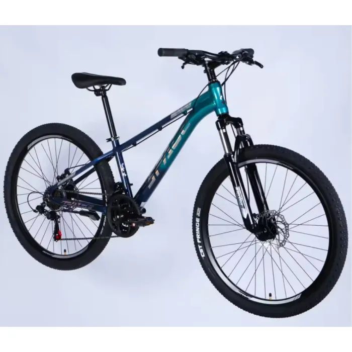 Велосипед Space 26" PHAETON DD FR рама-13" AL 2026 синьо-бірюзовий (OPS-SP-26-092) зображення 2