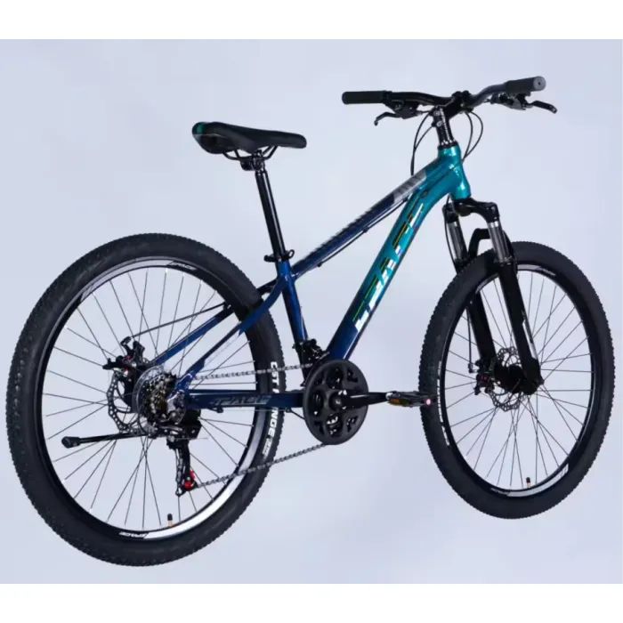 Велосипед Space 26" PHAETON DD FR рама-13" AL 2026 синьо-бірюзовий (OPS-SP-26-092) зображення 3
