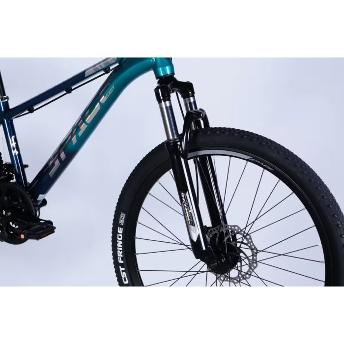 Велосипед Space 26" PHAETON DD FR рама-13" AL 2026 синьо-бірюзовий (OPS-SP-26-092) зображення 4