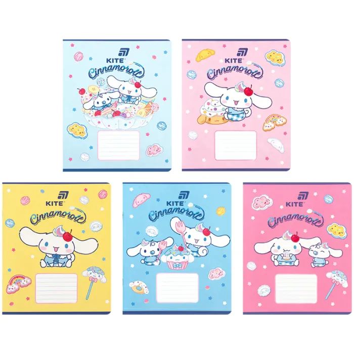 Тетрадь Kite Cinnamoroll, 18 листов, клетка (CR26-236)