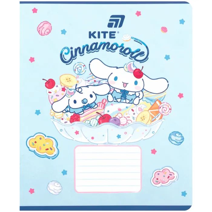 Тетрадь Kite Cinnamoroll, 18 листов, клетка (CR26-236) изображение 4