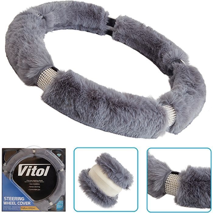 Чехол на руль VITOL M сір (VLOD-24FA6 GY M) изображение 5