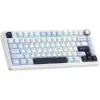Клавіатура Aula F75 Pink Switch USB UA White (6978080504883) зображення 2