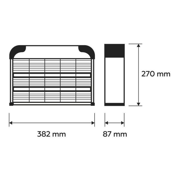 Инсектицидная лампа Eurolamp Для внутреннего использования 20W 220V IP20 (MK-20(FLUOR)new) (4262380667075) изображение 3