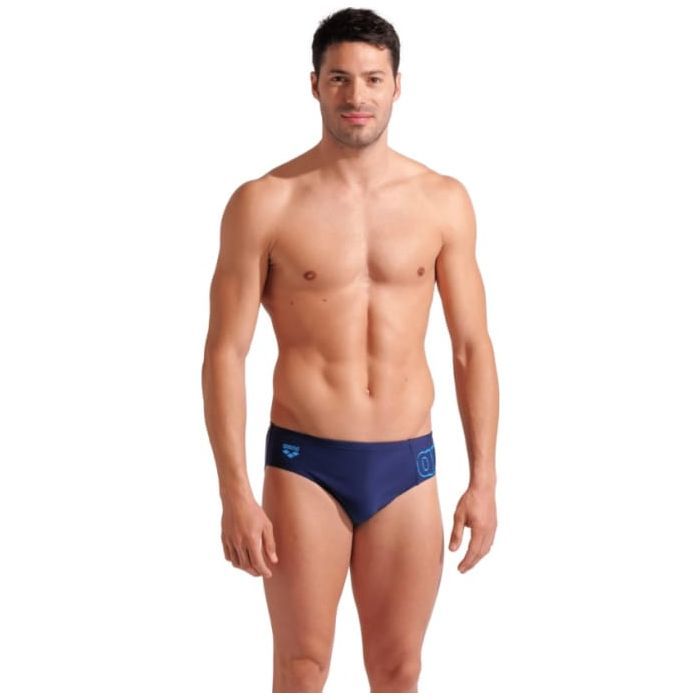 Плавки Arena Scratchy Swim Briefs 010282-700 темно-синій 75 (3468337640899)