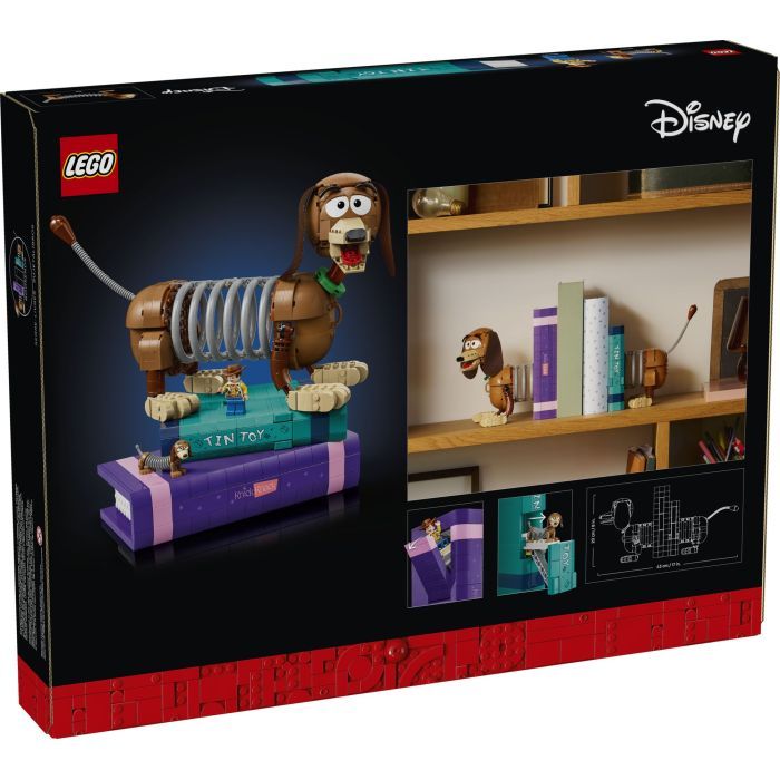 Конструктор LEGO Disney Pixar Книжные подставки «Собачка Спиралька» из «Истории игрушек» (43301) изображение 8