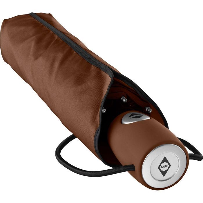 Парасоля Fare Mini Pocket AOC 5460 міні автоматична 97 см beige (FR.5460 beige) зображення 4