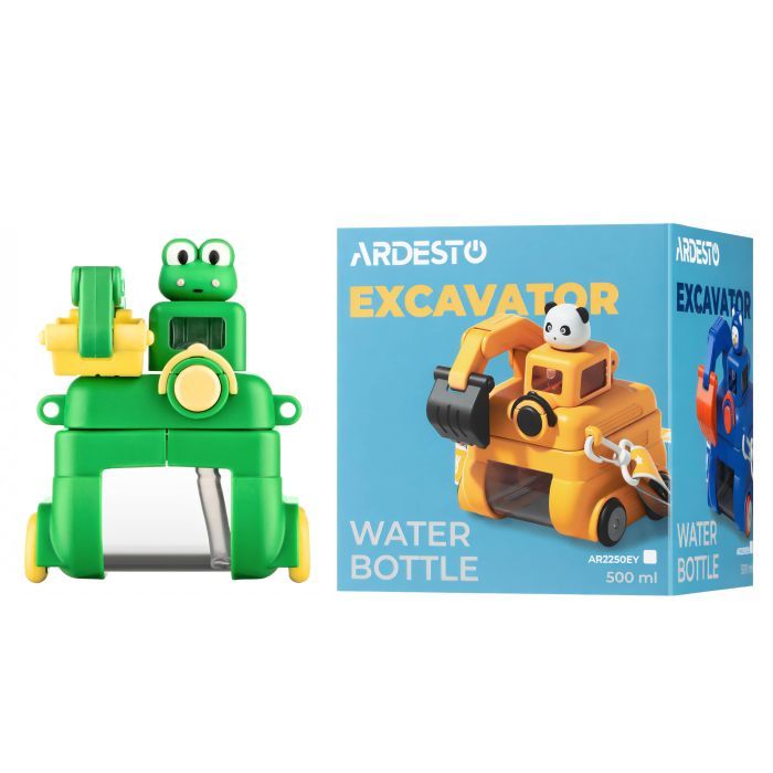 Пляшка для води Ardesto Excavator 500мл, пластик, синій (AR2250EB) зображення 8