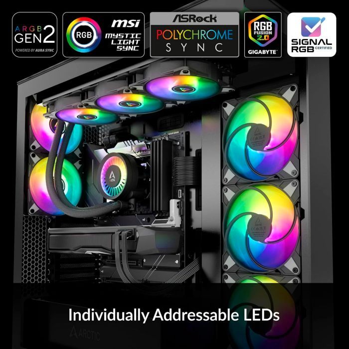 Система жидкостного охлаждения Arctic Liquid Freezer III Pro 360 A-RGB (ACFRE00169A) изображение 6