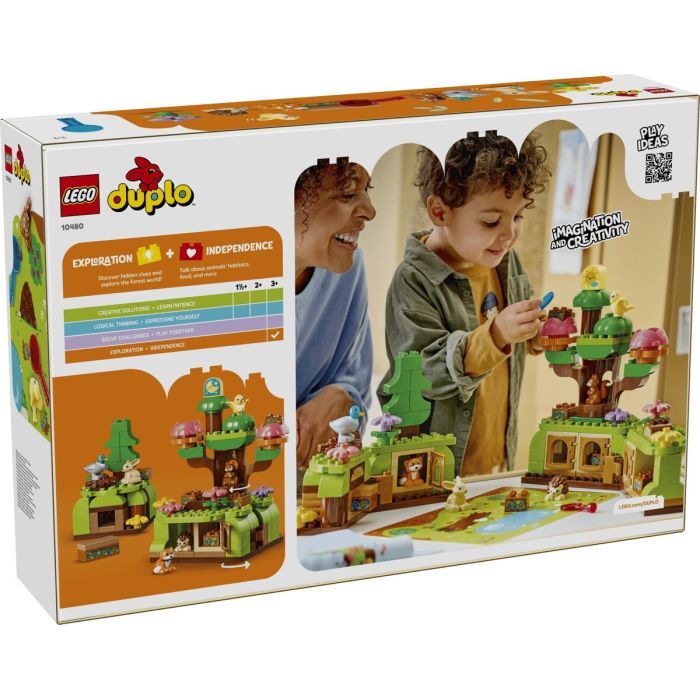 Конструктор LEGO DUPLO Лес открытий с дикими животными (10480) изображение 12
