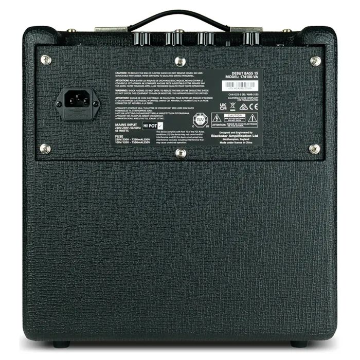 Комбопідсилювач Blackstar Debut Bass 15 (302020) зображення 3