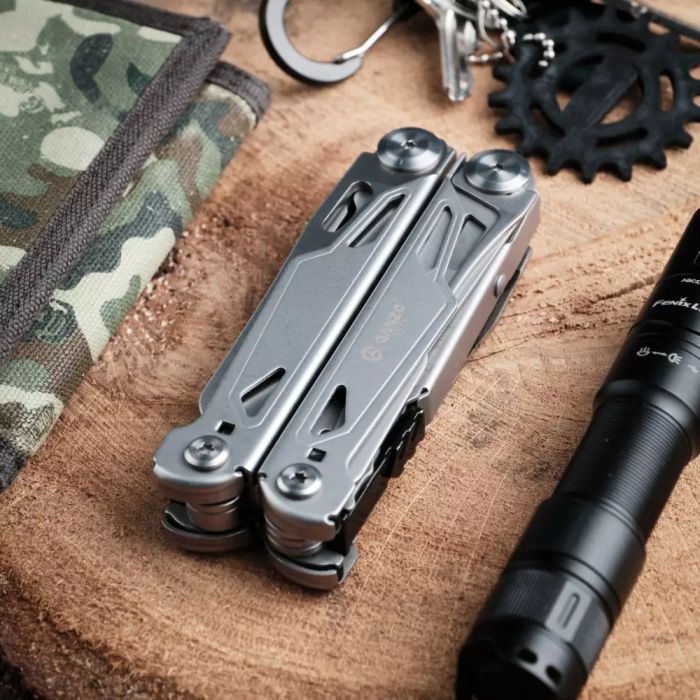 Мультитул Ganzo G303 з чохлом Molle та бітами, 21 функція (G303-c) зображення 9