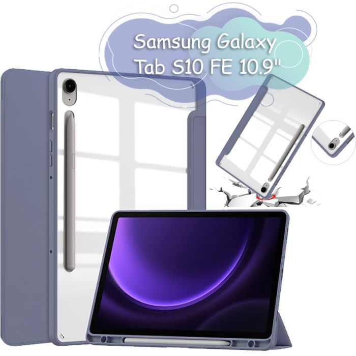 Чохол до планшета BeCover Soft Edge Samsung Galaxy Tab S10 FE (SM-X520/SM-X526) 10.9" Dark Green (713302)