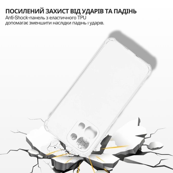 Чехол для мобильного телефона BeCover Anti-Shock Oppo A6 Pro Transparent (715704) изображение 5