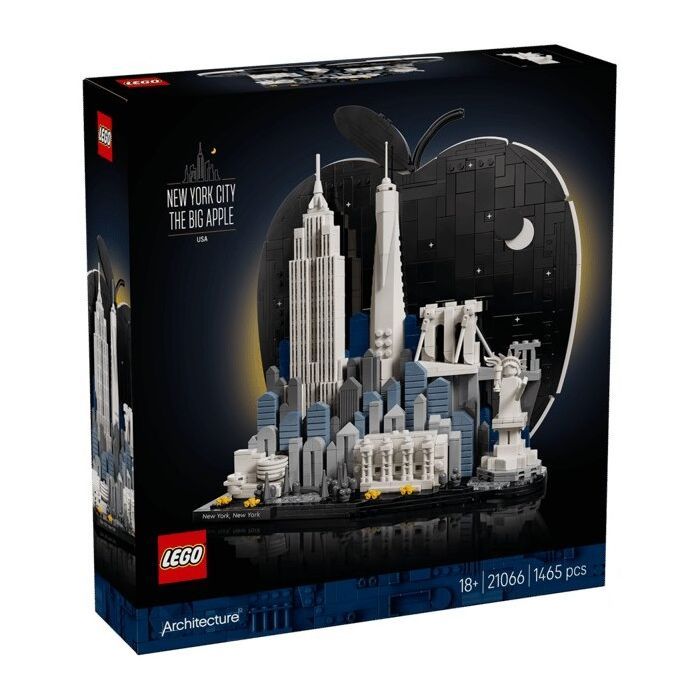 Конструктор LEGO Architecture Нью-Йорк – «Большое яблоко» (21066)