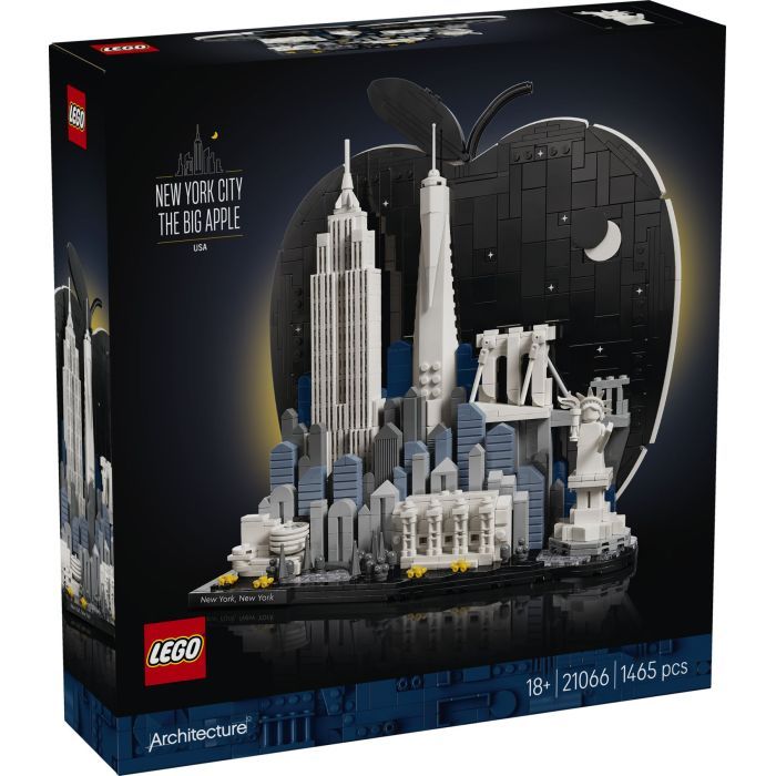 Конструктор LEGO Architecture Нью-Йорк – «Большое яблоко» (21066)
