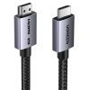 Кабель мультимедийный HDMI M to HDMI M 2.0m V2.2 16K60Hz 96Gbps braided black Ugreen (65900)