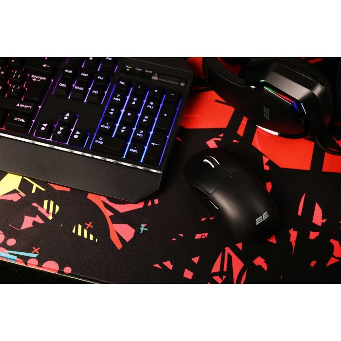 Мышка 2E MG355 WL Wireless/USB Black (2E-MG355UBK-WL) изображение 5