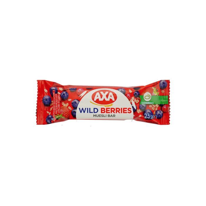 Батончик AXA злаковий лісова ягода 23 г (125743)