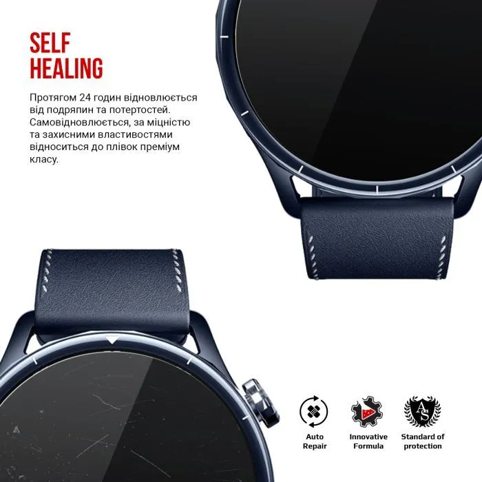 Пленка защитная Armorstandart hydrogel Xiaomi Watch S5 46mm 6 pcs (ARM92159) изображение 3