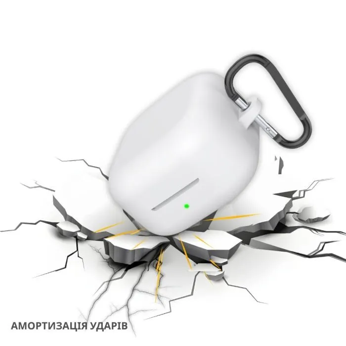 Чехол для наушников BeCover Silicon для Samsung Galaxy Buds 4 / 4 Pro White (715884) изображение 2