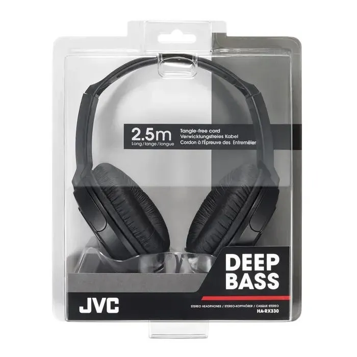 Наушники JVC HA-RX330 Black (HARX330E) изображение 7