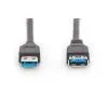 Дата кабель USB 2.0 AM/AF 1.8m black Digitus (AK-300203-018-S) изображение 2