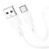 Дата кабель USB 2.0 AM to USB-C 1.0m 3A X83 white HOCO (6931474770912)