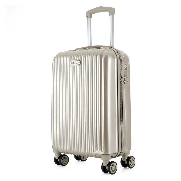 Чемодан Semi Line 20" (S) Gold (T5954-1) (DAS303642)