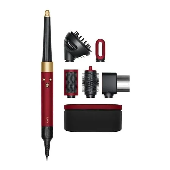 Стайлер Dyson Airwrap I.D. HS08 T3/T4 Curly+Coily Red Velvet/Gold (596928-01)