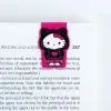 Закладки для книг Kite набор магнитных закладок с фигурными скрепками Hello Kitty (HK26-495) изображение 5