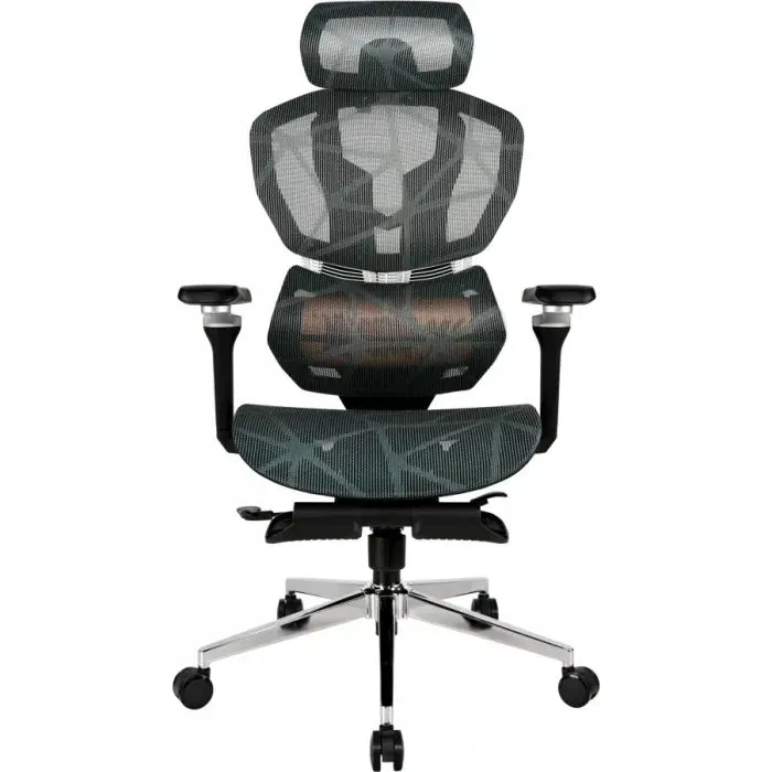 Кресло игровое GT Racer X-7002 Black/Black/Green (X-7002 Black/Black/Green (Massage))