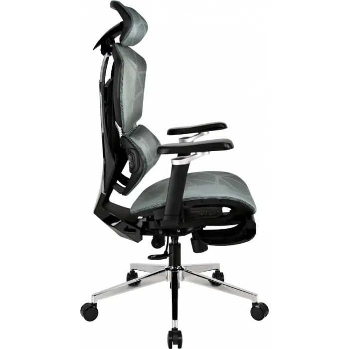 Кресло игровое GT Racer X-7002 Black/Gray изображение 3