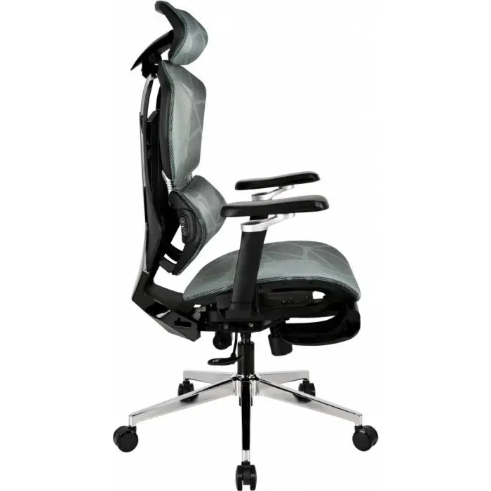 Кресло игровое GT Racer X-7002 Black/Black/Green (X-7002 Black/Black/Green (Massage)) изображение 3