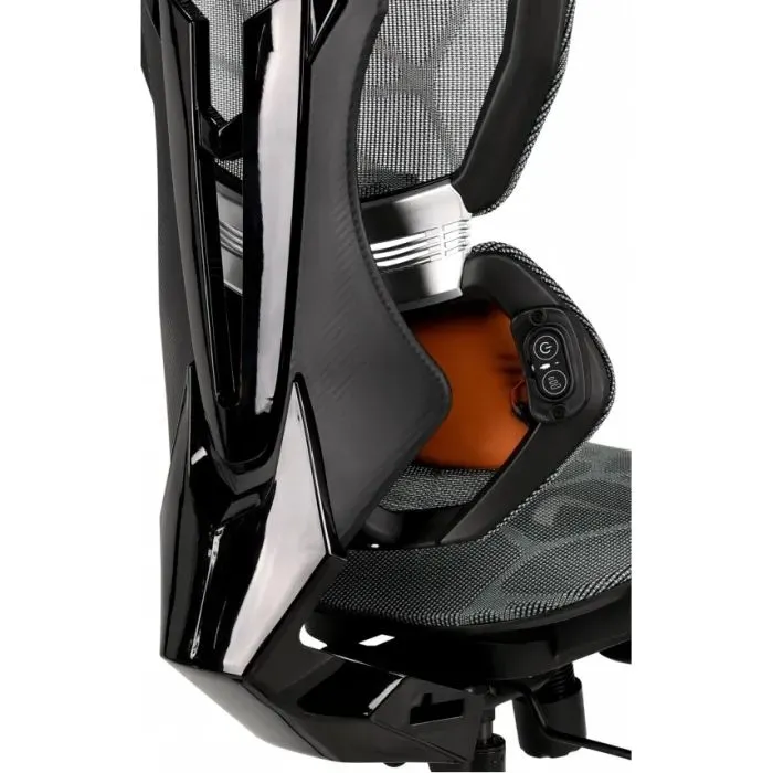 Кресло игровое GT Racer X-7002 Black/Black/Green (X-7002 Black/Black/Green (Massage)) изображение 4