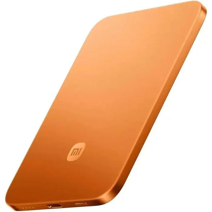 Батарея універсальна Xiaomi 5000mAh UltraThin Magnetic 15W Orange (BHR0975GL)