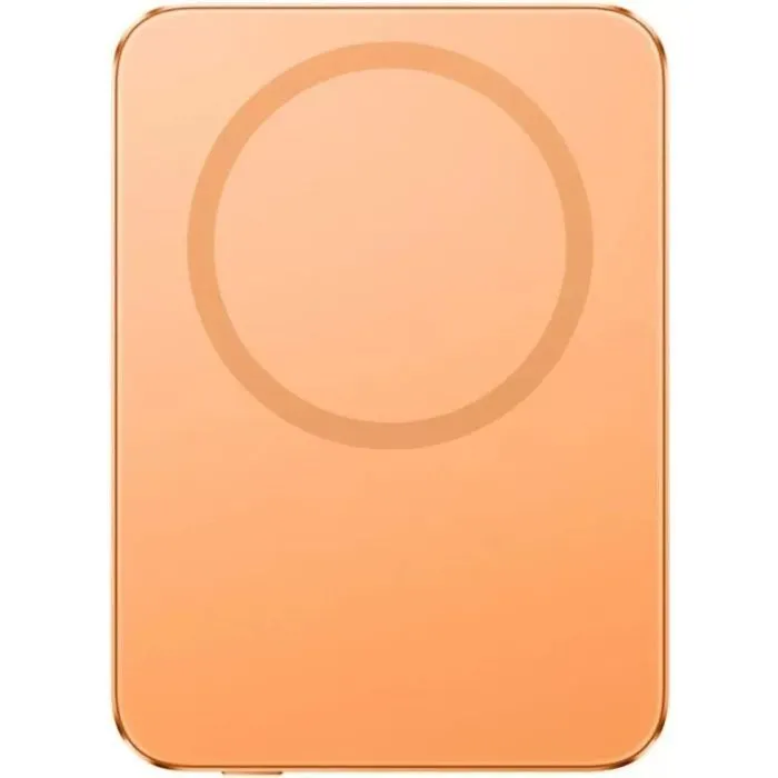 Батарея універсальна Xiaomi 5000mAh UltraThin Magnetic 15W Orange (BHR0975GL) зображення 4