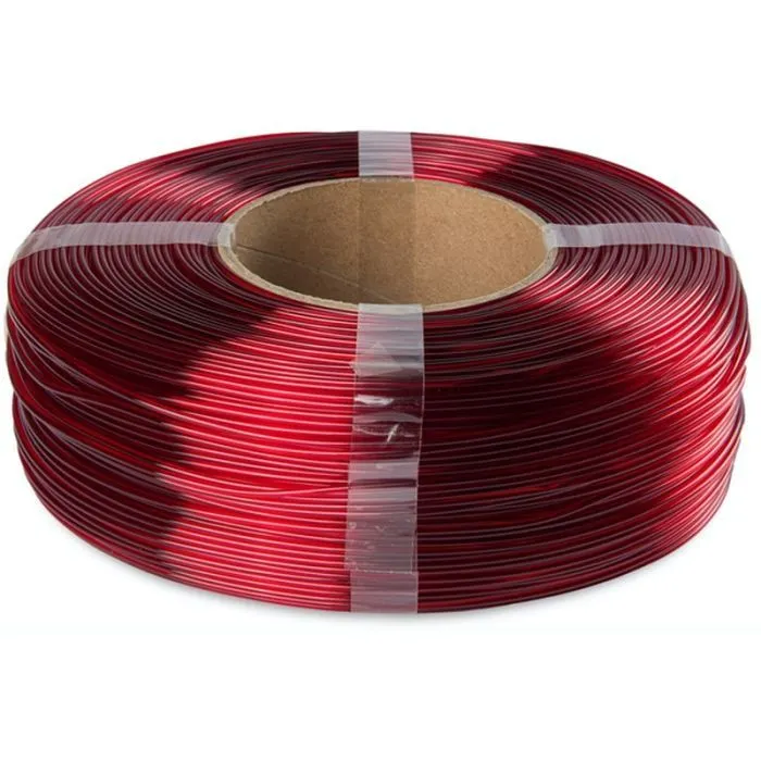 Пластик для 3D-принтера Spectrum PET-G Premium Transparent 1.75mm 1kg ReFill Red (81367) изображение 2