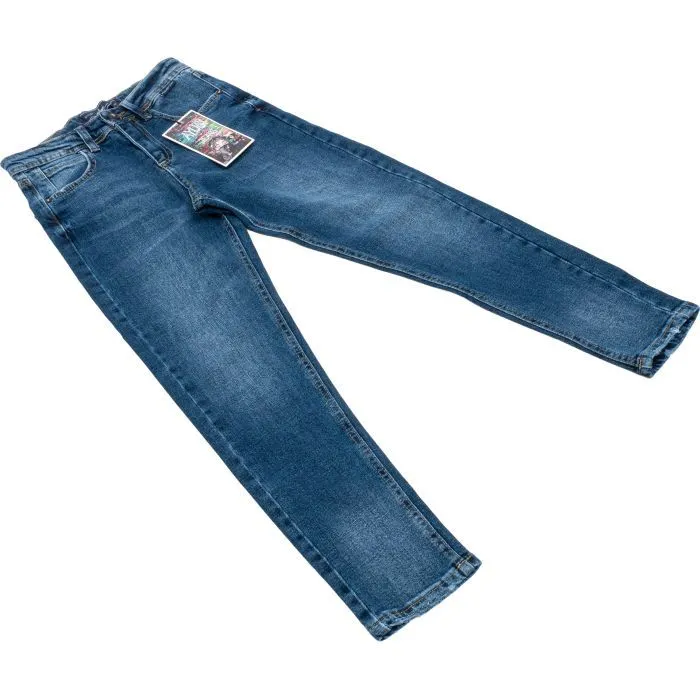Джинси дитячі A-Yugi звужені (5400-170B-blue) зображення 2