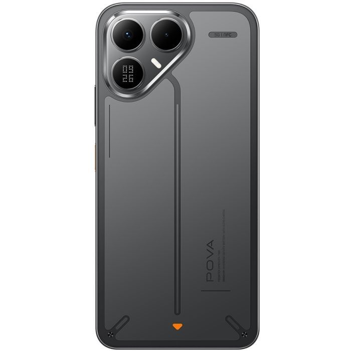 Мобильный телефон Tecno POVA 8 8/256Gb Graphite Black (4894947132339) изображение 6