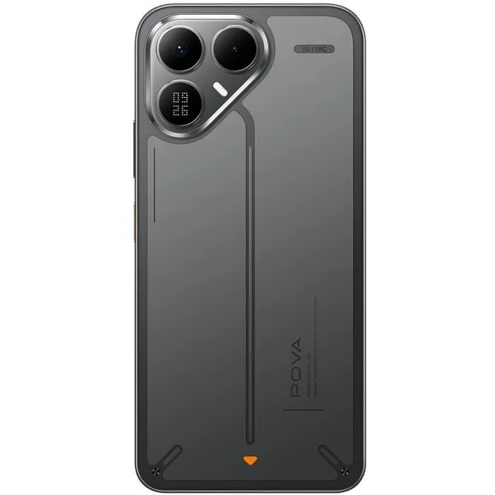 Мобильный телефон Tecno POVA 8 8/128Gb Graphite Black (4894947132322) изображение 6