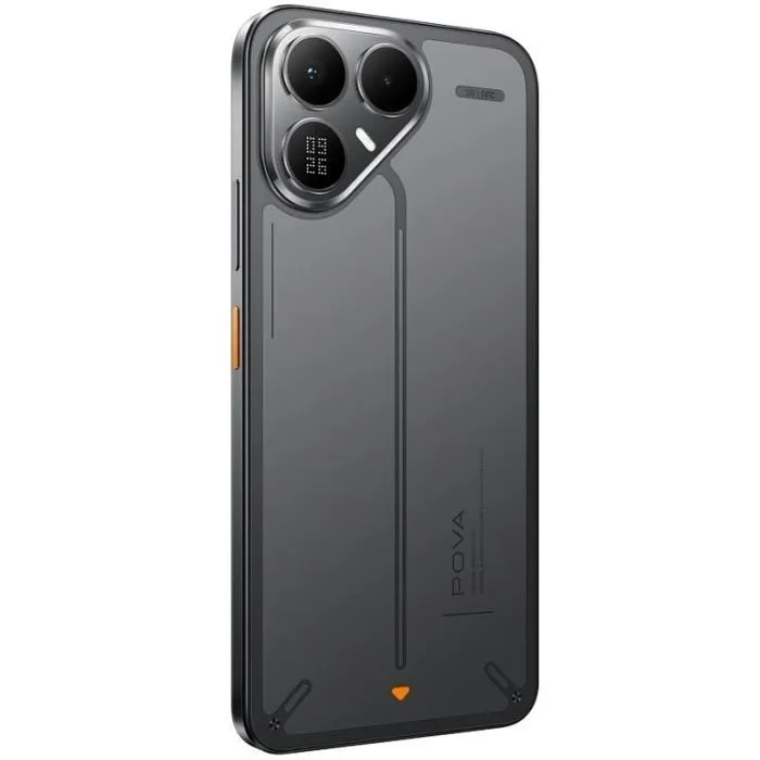 Мобильный телефон Tecno POVA 8 8/128Gb Graphite Black (4894947132322) изображение 7