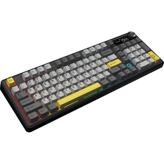 Клавіатура Ajazz AK980 V2 Wireless/Bluetooth/USB UA Flying Fish Black (AK980-V2-FF-BWC) зображення 6