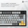 Клавиатура Ajazz AF82 Wireless/Bluetooth/USB UA Gray/White/Orange (AF82-GWO) изображение 10